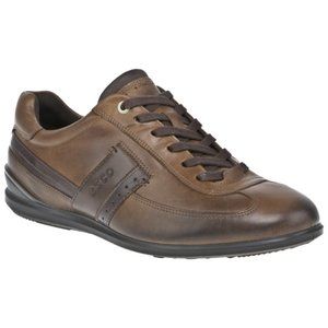 ECCO Chander Casual Sneaker, Men's Size 11.5/ EU 44, Brown/Cocoa MSRP $120